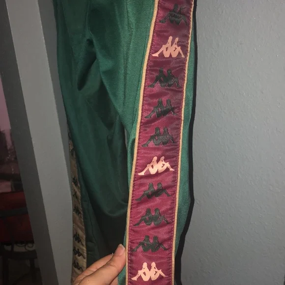 Green Kappa Pants - Sz Small - Excellent Condition - Picture 5 of 8